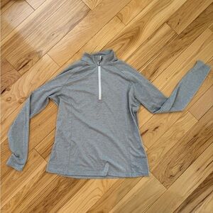 Callaway Women’s Large Gray Quarter-Zip Pullover